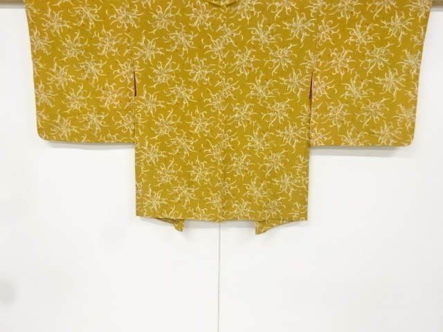 アンティーク　錦紗抽象花模様羽織